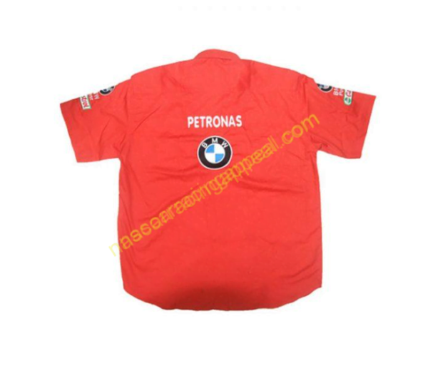 BMW Michelin Crew Shirt Red, Racing Shirt, NASCAR Shirt,