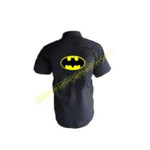 Batman Crew Shirt Black, Racing Shirt, NASCAR Shirt,