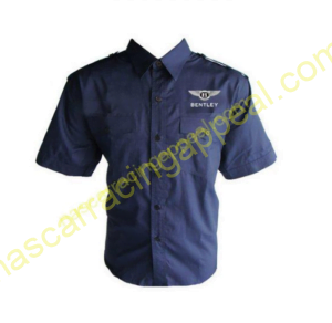 Bentley Crew Shirt Dark Blue, Racing Shirt, NASCAR Shirt,