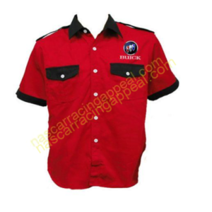Buick Crew Shirt Red and Black, Racing Shirt, NASCAR Shirt,