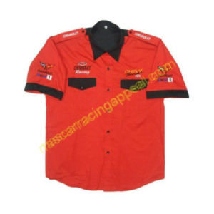 Chevy Chevrolet Crew Shirt Red, Racing Shirt, NASCAR Shirt,