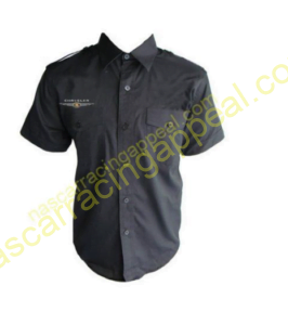 Chrysler Crew Shirt Hemmed Black, Racing Shirt, NASCAR Shirt,