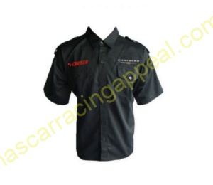Chrysler PT Cruiser Crew Shirt Black, Racing Shirt, NASCAR Shirt,