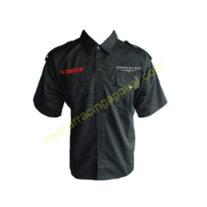 Chrysler PT Cruiser Crew Shirt Black, Racing Shirt, NASCAR Shirt,