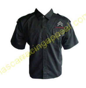 Citroen Crew Shirt Black, Racing Shirt, NAASCAR, Shirt,