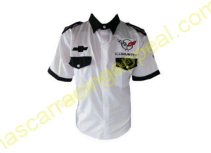 Corvette C5 Racing Shirt, Crew Shirt White, Crew Shirt, NASCAR Shirt,