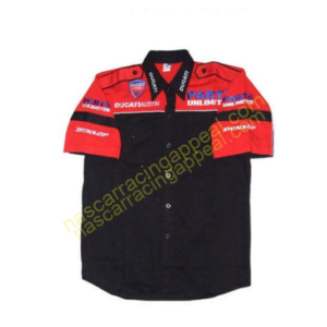Ducati Racing Shirt, Austin Crew Shirt Red and Black, NASCAR Shirt,