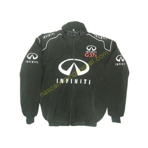 Infiniti G37x Black Racing Jacket, NASCAR Jacket,