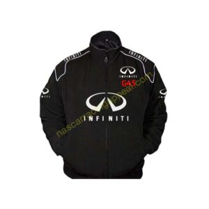 Infiniti G45 Black Racing Jacket, NASCAR Jacket,