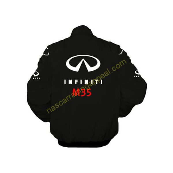 Infiniti M35 Black Racing Jacket, NASCAR Jacket,