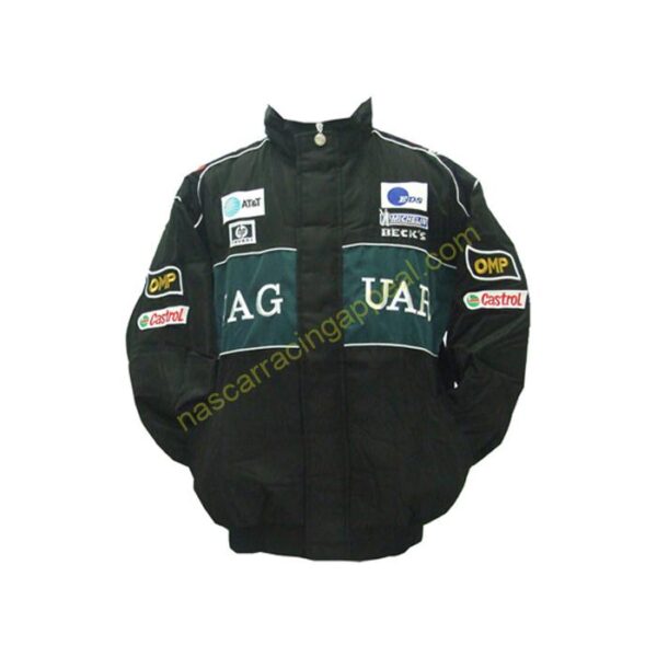 Jaguar F1 Black Racing Jacket Jacket