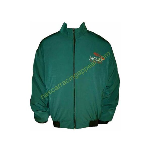 Jaguar F1 Green Racing Jacket, NASCAR Jacket, | NascarRacingAppeal