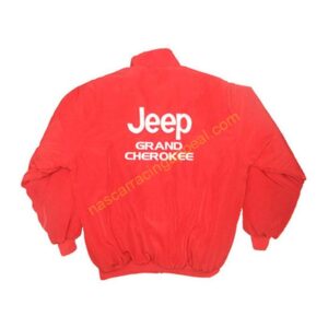 Jeep Grand Cherokee Racing Jacket Red, NASCAR Jacket