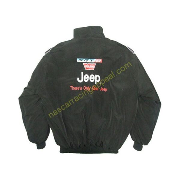 Jeep Racing Team Black Jacke, NASCAR Jacket,