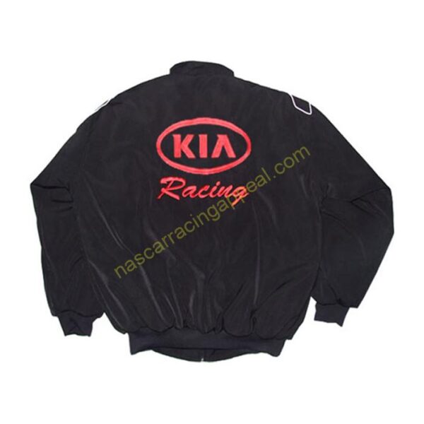 KIA Motors Racing Jacket Coat Black back