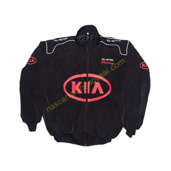 KIA Motors Racing Jacket Coat Black