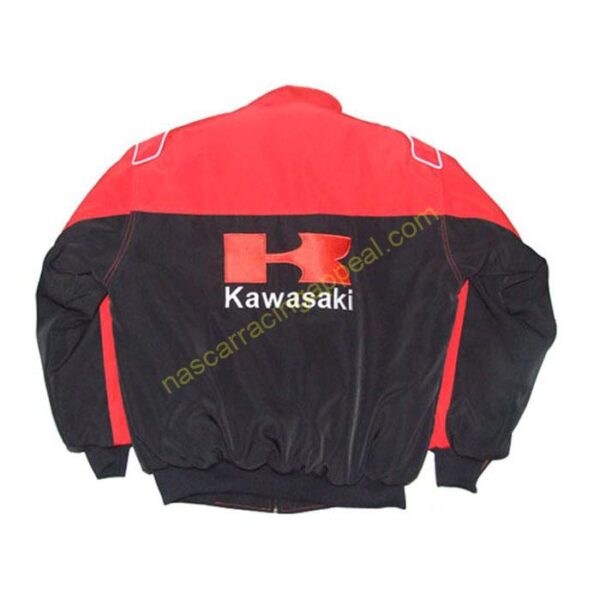 Kawasaki ZX6R Motorcycle Jacket back