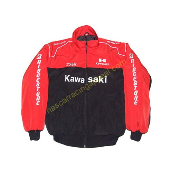 Kawasaki ZX6R Motorcycle Jacket, NASCAR Jacket