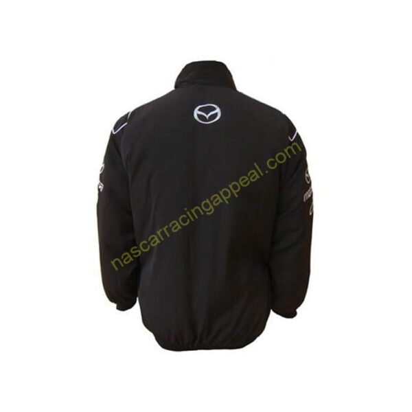 Mazda 6 Mazda6 Racing Jacket Black, NASCAR Jacket,