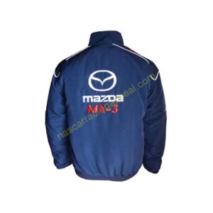 Mazda MX-3 Racing Jacket Blue, NASCAR Jacket,