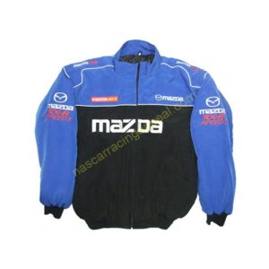 Mazda RX-8 Speed3 Racing Jacket Blue and Black, NASCAR Jacket,