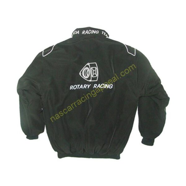 Mazda Rotary Racing Jacket Black, NASCAR Jacket,