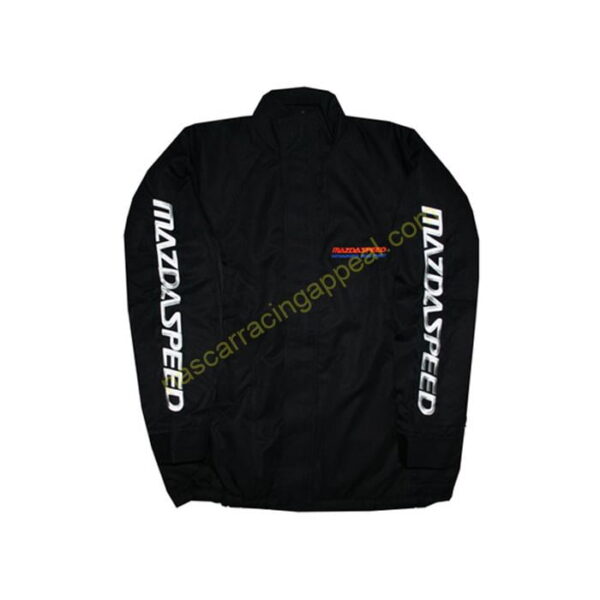 Mazdaspeed Black Jacket, NASCAR Jacket,