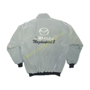 Mazdaspeed Racing Jacket Gray, NASCAR Jacket,