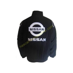 Nissan GTR Skyline, Racing Jacket, Black, NASCAR Jacket