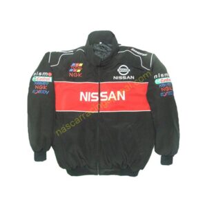 Nissan Racing Jacket, Red and Black back, NASCAR Jacket