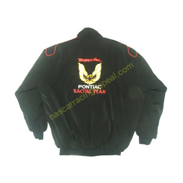 Pontiac Trans Am Racing Jacket Black, NASCAR Jacket,