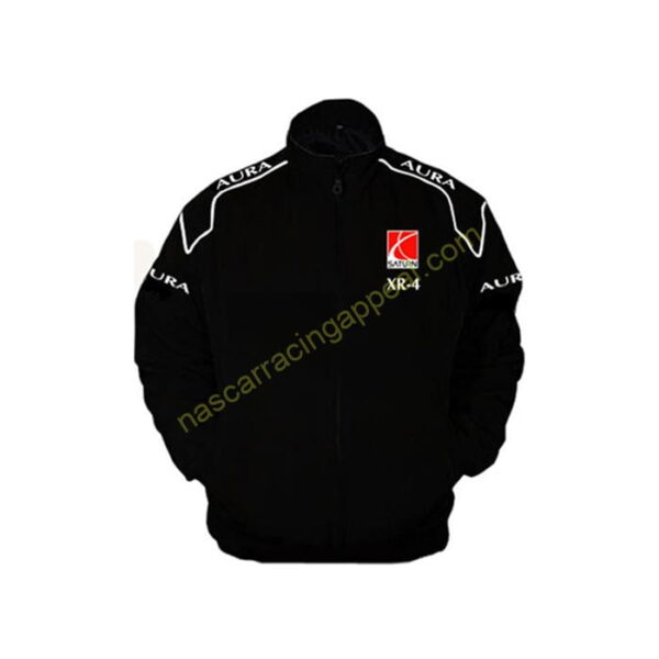 Saturn, Aura XR-4, Racing Jacket, Black, NASCAR Jacket