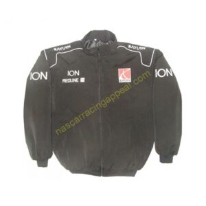 Saturn Ion Redline, Racing Jacket, Black, NASCAR Jacket