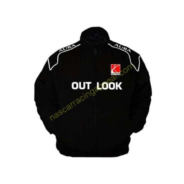 Saturn Outlook, Racing Jacket, Black, NASCAR Jacket