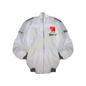 Saturn Sky, Racing Jacket, White, NASCAR Jacket