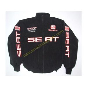 Seat Team, Racing Jacket, Black, NASCAR Jacket
