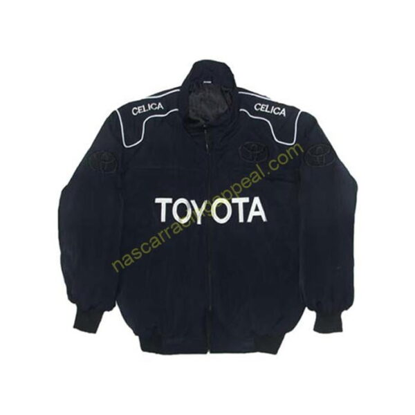 Toyota Celica Racing Jacket Dark Blue, NASCAR Jacket,