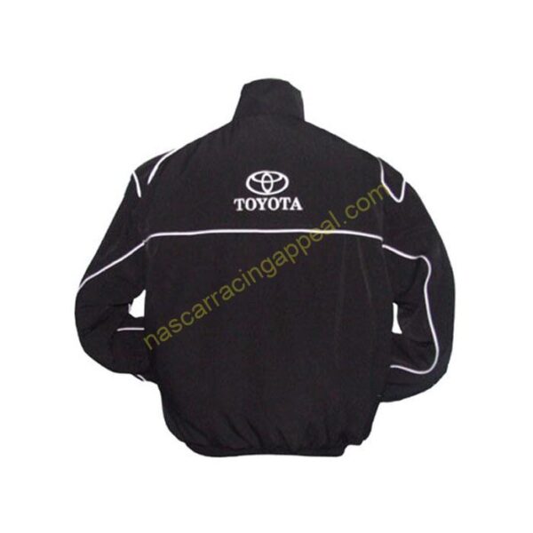 Toyota Supra Black Racing Jacket, NASCAR Jacket,