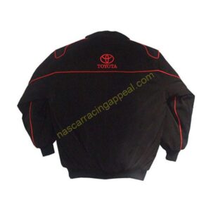 Toyota Supra Racing Jacket Black, NASCAR Jacket,