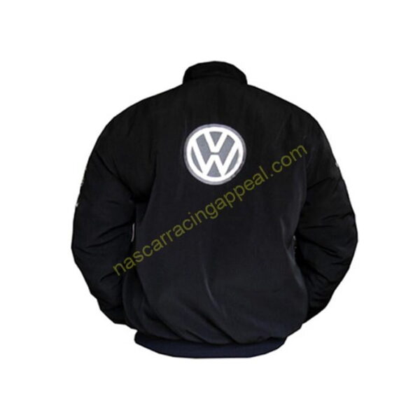 Volkswagen Black Racing Jacket new, NASCAR Jacket,