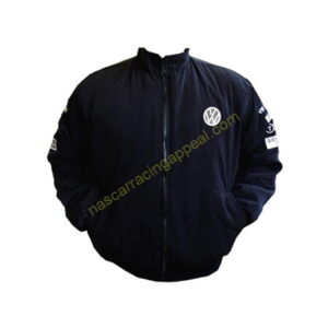 Volkswagen Black Racing Jacket new, NASCAR Jacket,