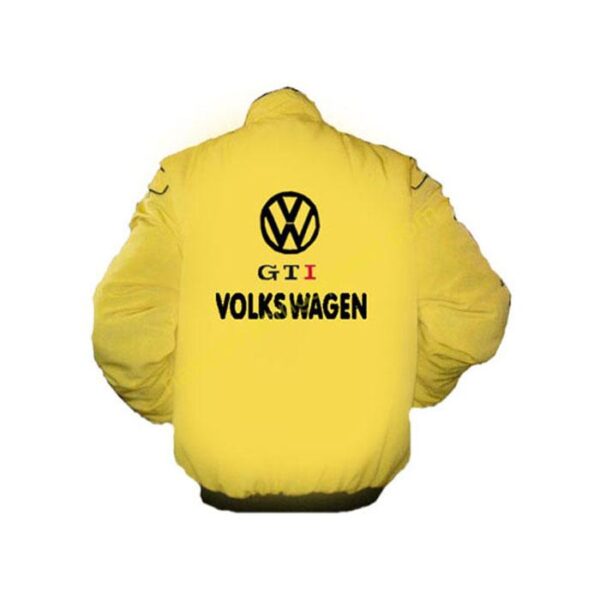 Volkswagen GTI Yellow Racing jacket, NASCAR Jacket,