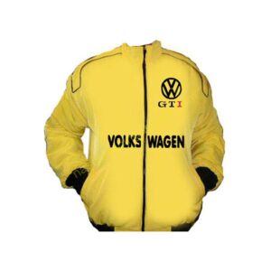 Volkswagen GTI Yellow Racing jacket, NASCAR Jacket,