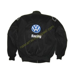 Volkswagen Racing Motorsport Jacket Black, NASCAR Jacket,