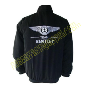 Bentley Racing Jacket, Team Black Jacket, NASCAR Jacket,