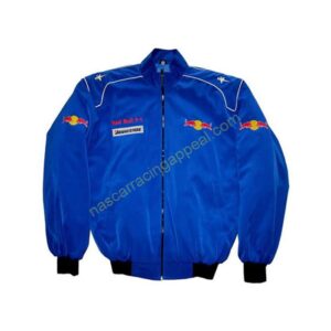 Redbull Racing Jacket Blue, NASCAR Jacket,