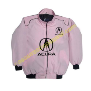 Acura Racing Jacket, Pink, NASCAR Jacket,