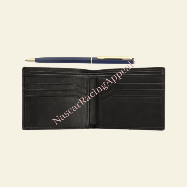 Black Polished Stingray Wallet