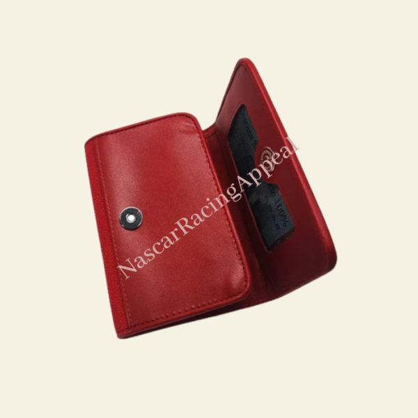 Women Red Bag Stingray Skin Leather | 3 fold short wallet | Women Shorts Wallet Stingray Skin Leather 3 fold - Image 8