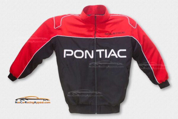 Pontiac Racing Jacket Red and Black Racing Jacket